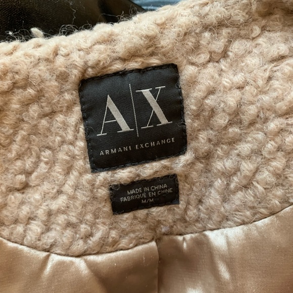 Armani exchange oatmeal / light brown jacket . - Picture 7 of 7